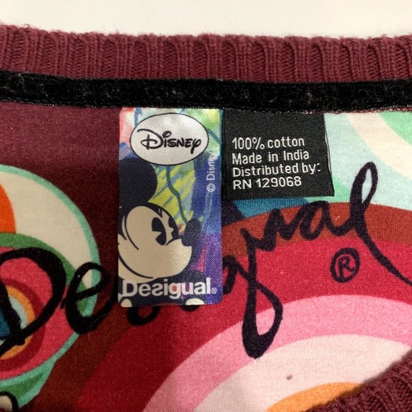 Desigual x Disney Minnie Mouse Sweater, Medium - Picture 5 of 9
